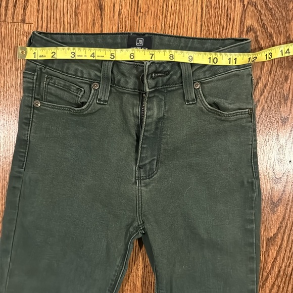 Just Black army green skinny jeans size 25 - Picture 5 of 8